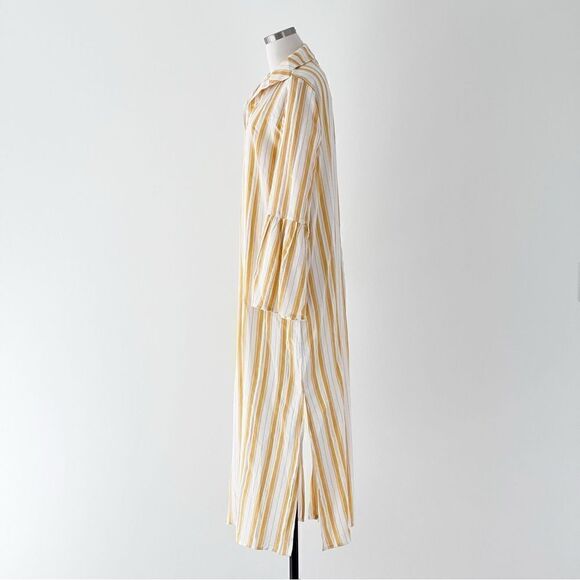 New Mille JACQUELINE DRESS IN CITRUS STRIPE Size M - Picture 9 of 16